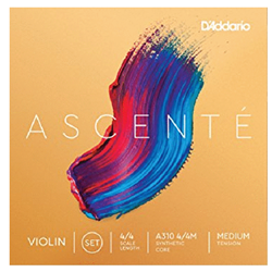 D'Addario A310 4 4M Ascente Violin Set 4/4 Med.