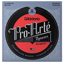 D'Addario EJ45TT Pro Arte Dynacore Classical Guitar Strings, Normal