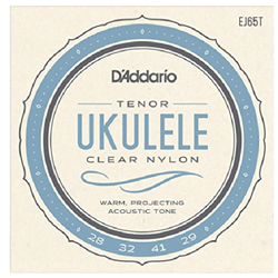 D'Addario EJ65TLG Pro Arte Nylon Ukulele Strings, Tenor, Low G