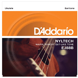 D'Addario EJ88B Baritone Nyltech Ukulele Strings