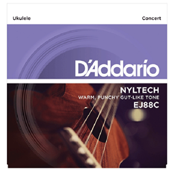 D'Addario EJ88C Nyltech Concert Ukulele Strings