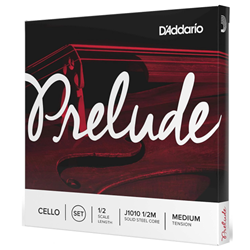 D'Addario J1010 HALF SIZE M Set Prelude Cello 1/2m