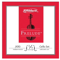 D'Addario J1010 34M Set Prelude Cello 3/4m