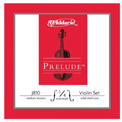 D'Addario J810 14M Prelude 1/4 Violin Strings