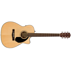 Fender 0970153021 CC-60SCE Concert Spruce Top Acoustic-Electric Guitar - Natural