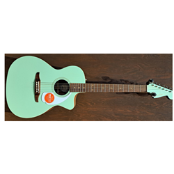 Fender 0970743557 Newporter Player Acoustic Guitar - Surf Green
