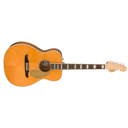 Fender 0971022334 Malibu Vintage Acoustic - Aged Natural w/ Hardshell Case