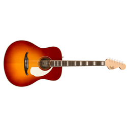 Fender 0971042347 California Vintage Palomino Acoustic Guitar -  Sienna Sunburst w/ Hardshell Case
