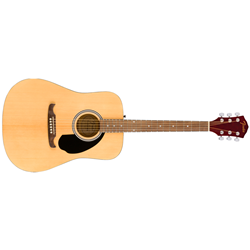 Fender 0971210521 FA-125 Dreadnought Acoustic Guitar - Natural w/ Gig Bag