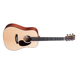 Martin 11DJR10E-02 DJR-10E Dreadnaught Jr Acoustic-Electric Guitar - Satin w/ Softshell Case