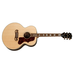 Gibson AC2S00WANH SJ-200 Studio Walnut Acoustic-Electric Guitar - Natural w/ Hardshell Case