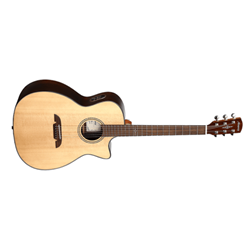 Alvarez AEBT70CE-ARMREST Baritone Artist Elite Series Acoustic-electric Guitar - Natural