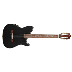 Ibanez TOD10NTKF Tim Henson Signature Series Nylon String Classical Acoustic-Electric - Transparent Black