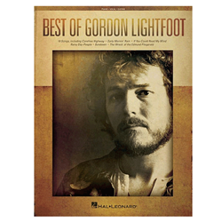 Hal Leonard HL139390 Best of Gordon Lightfoot - PVG