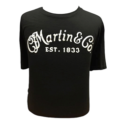 18CM0109M Martin Logo T-Shirt - Black - M