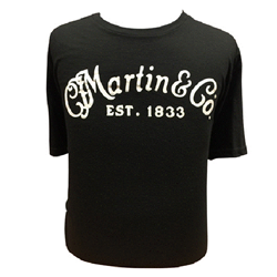 18CM0109XL Martin Logo T-Shirt - Black - XL
