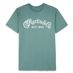 18CM0220M (Discontinued) Martin Logo T-Shirt - Basil - M