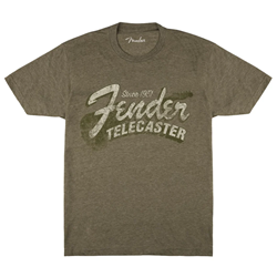 Fender 9101291597 1951 Telecaster - T-shirt - Military Green - Lrg