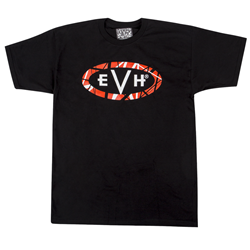 9122001506 EVH Logo - T-Shirt - Black - Lrg