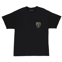 Fender 9192601606 pick Patch Pocket - T-Shirt - Black - XL