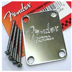 Fender 0991446100 Plate Neck, Am, Std Bass, Chrome