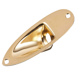 Fender 0991940200 jack ferrule - mounting screws, nut, and washer.