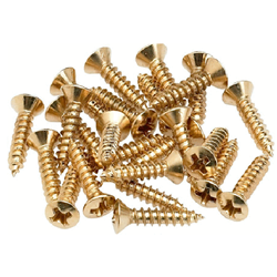 Fender 0994924000 Pickguard Screws (gold-24)