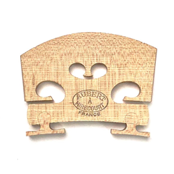 Aubert SA2-14M Violin Bridge W/shelf Adjusting Feet 1/4 Medium