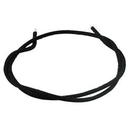 Bandstand S-W600-B 36" Push Back Cloth For Single Coil Pickup Wire - Black