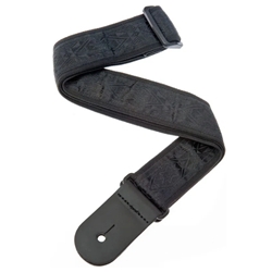D'Addario 50B01 Drak Side Strap Collection - Black Satin