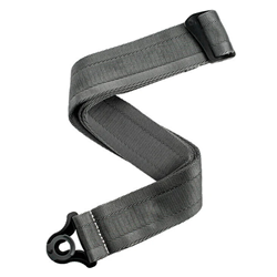 D'Addario 50BAL09 Auto Lock 2" Nylon Guitar Strap - Metal Grey