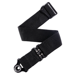 D'Addario PWSALSV00 Auto Lock Swivel polypropylene Guitar Strap - Black
