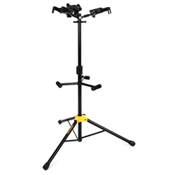 Hercules GS432BPLUS Auto Grab Triple Guitar Stand, Black