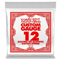 Ernie Ball 1012EB Plain Steel Single String .012