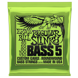 Ernie Ball 2836EB Slinky '5' - 45-130 - Bass Strings