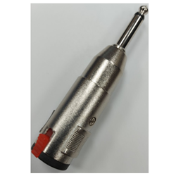 BRTB AD575-2 Locking TRS 1/4" Female to TS Male Adapter