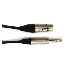 BRTB ATRSM-F-6 Artist Series TRS 1/4" Male to XLR Female Balanced Cable - 6 ft