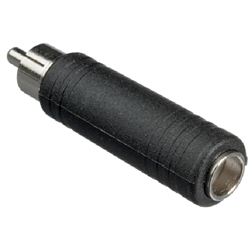 Hosa GPR-104 1/4" Jack (f) - To Rca Plug Adaptor