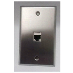 BRTB GP1-RJ45FF Single Rj45 Gang Decora Plate