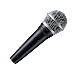 Shure PGA48-QTR Cardioid Dynamic Vocal Microphone with 1/4'' Cable