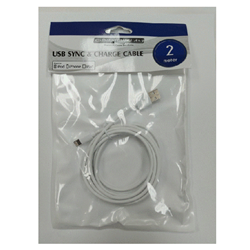 Phantom Cables MAP-USB-6WH Usb Sync & Charge Cable – 2-Meter