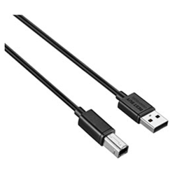 BRTB MUSB-AB2.0-6 USB-A Male To USB-B Male 2.0 Cable - 6 ft