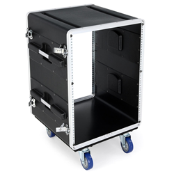 Gator GRC-BASE-14 14U Rack Base with Casters for Console Audio Racks