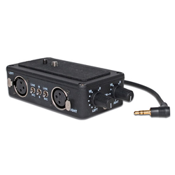 Beachtek DXA-4-U (USED) Microphone Adapter 2 Balanced XLR Audio Devices for Video Camera