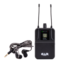 CAD Audio GXLIEMBP Bodypack Receiver With MEB1 Earbuds