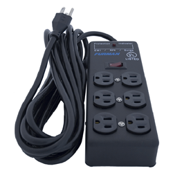 Furman SS-6B Surge Suppressor with 6 Outlets - 2x3 Configuration