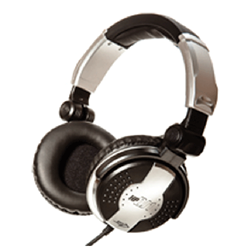 Apex HPDJ1 DJ Headphones 3,5k mW Input 57mm Neodymium Drivers