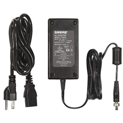Shure PS60US 15vdc 4 Amp Power Supply, Postive Tip- Screw Locking