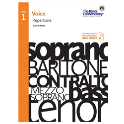 The Royal Conservatory V5R01 Voice Repertoire 1