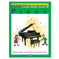2106 Alfred's Basic Piano Course Lesson 1B
